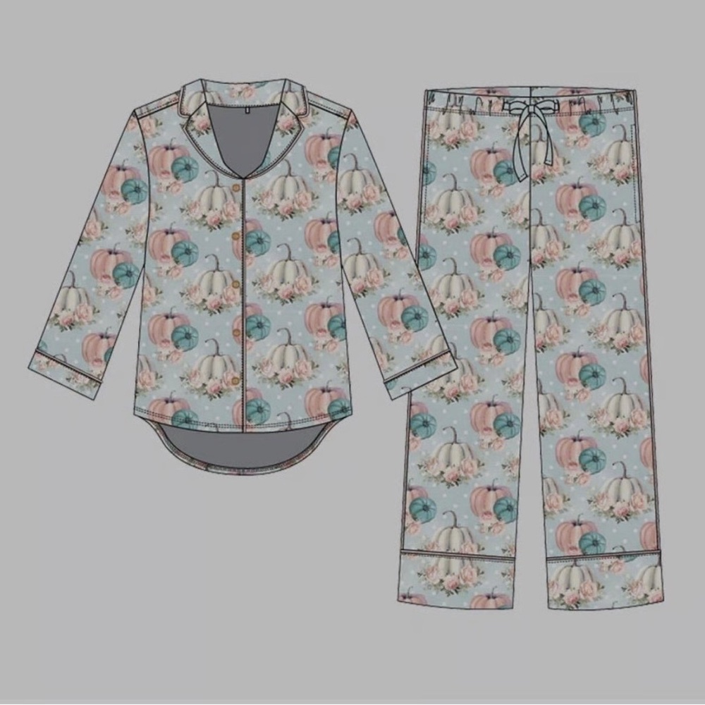 Posh Peanut “Jackie” Pumpkin Halloween Pajamas